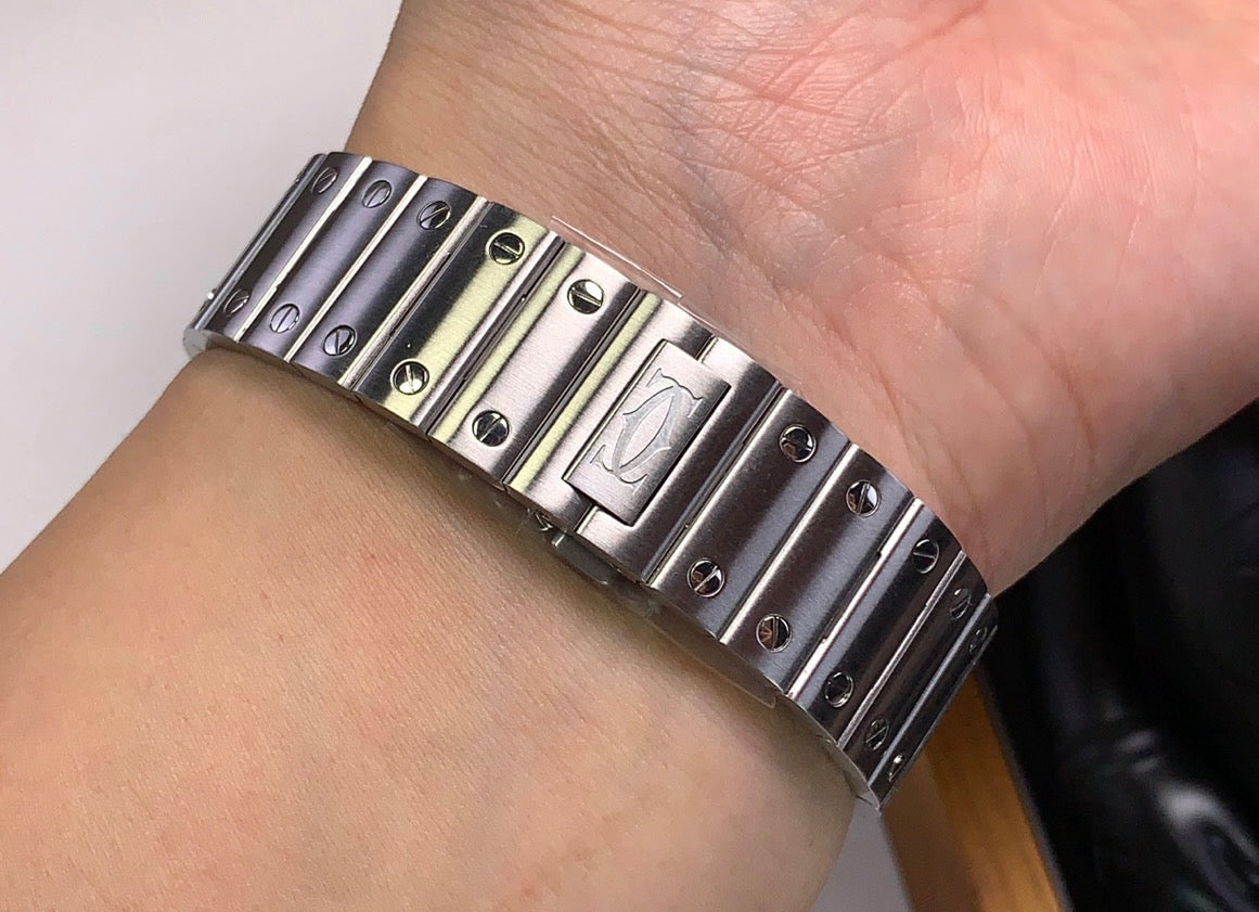 Cartier Santos de Skeleton Watch