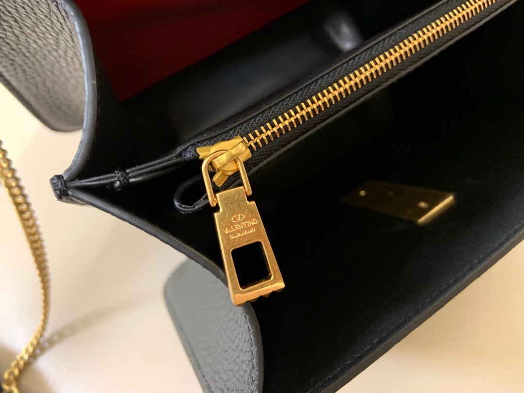 Valentino VSling Crossbody Black Bag
