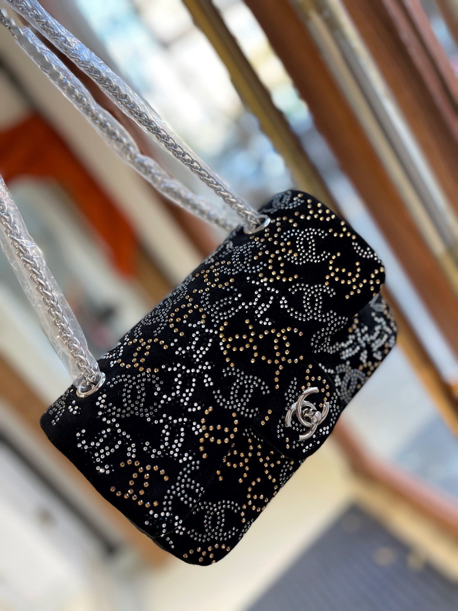 Chanel Pearl Chain Bag