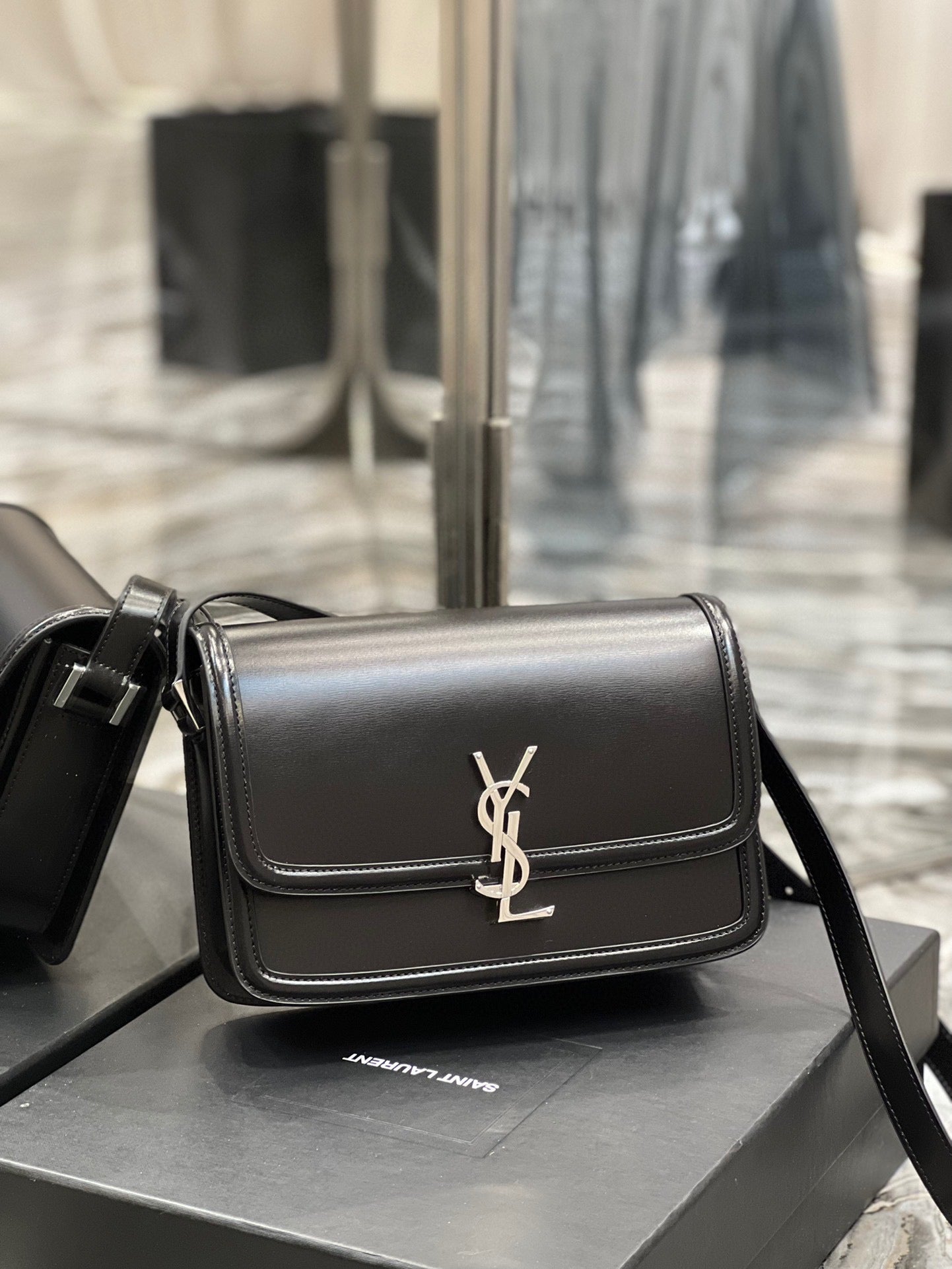 YSL Solferino Box Shoulder Bag