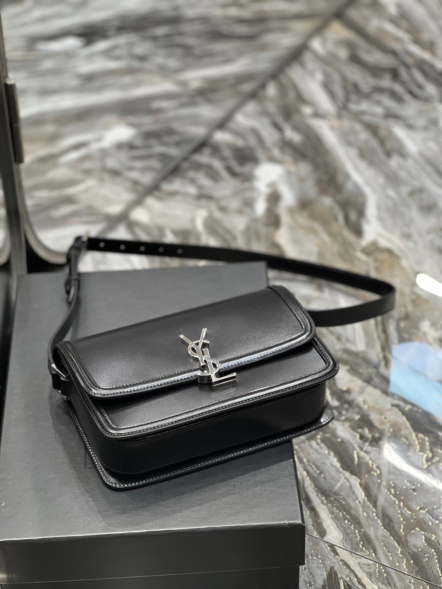YSL Solferino Box Shoulder Bag