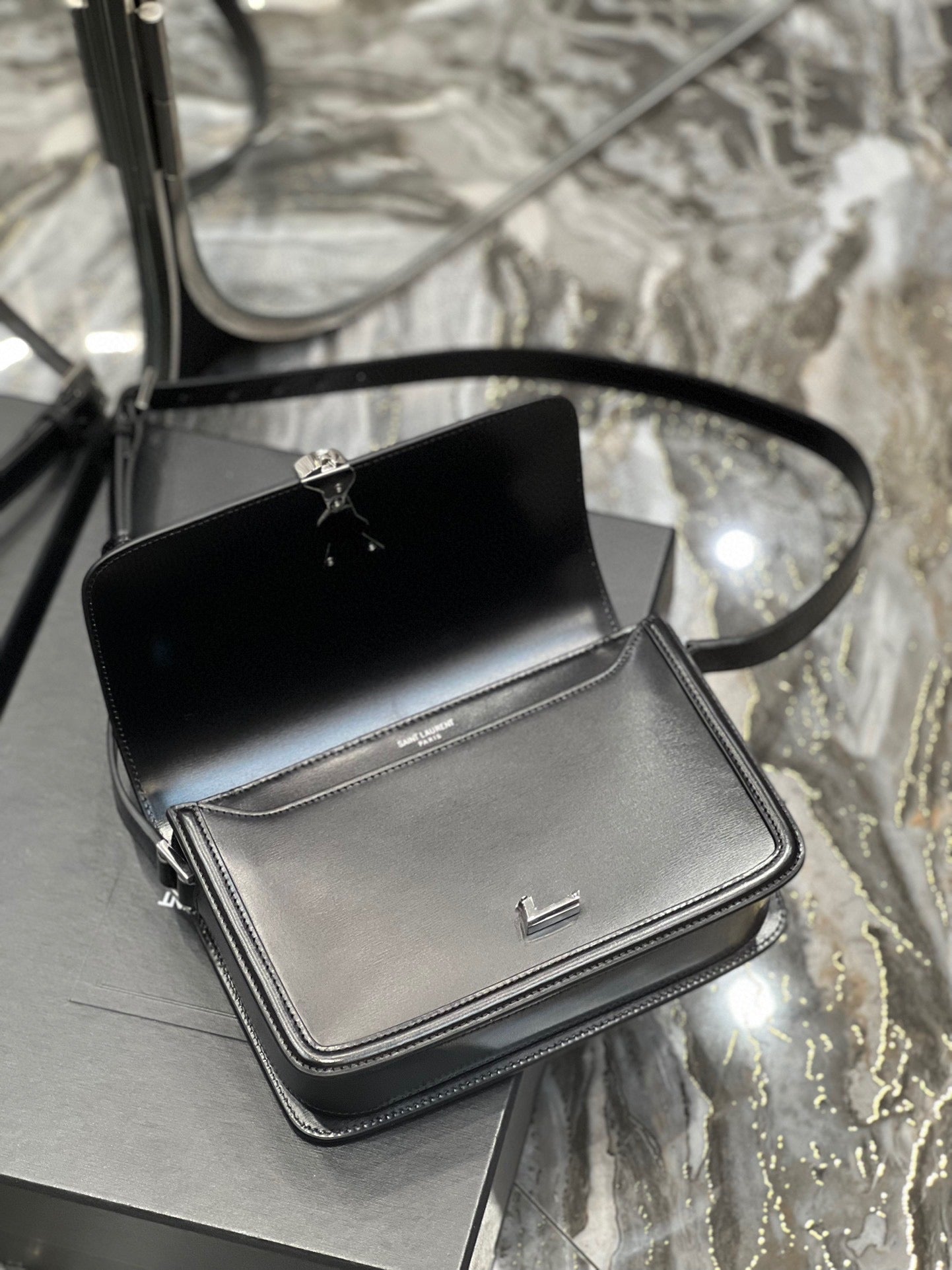 YSL Solferino Box Shoulder Bag