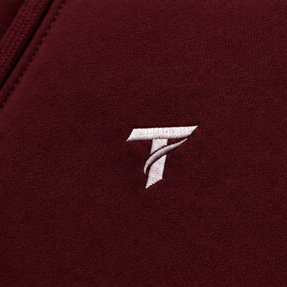 Thermaze Maroon Pullover Hoodie