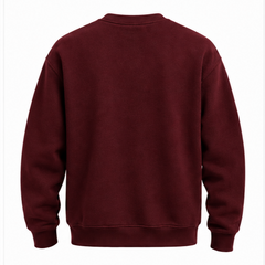 Thermaze Maroon Crewneck Sweatshirt