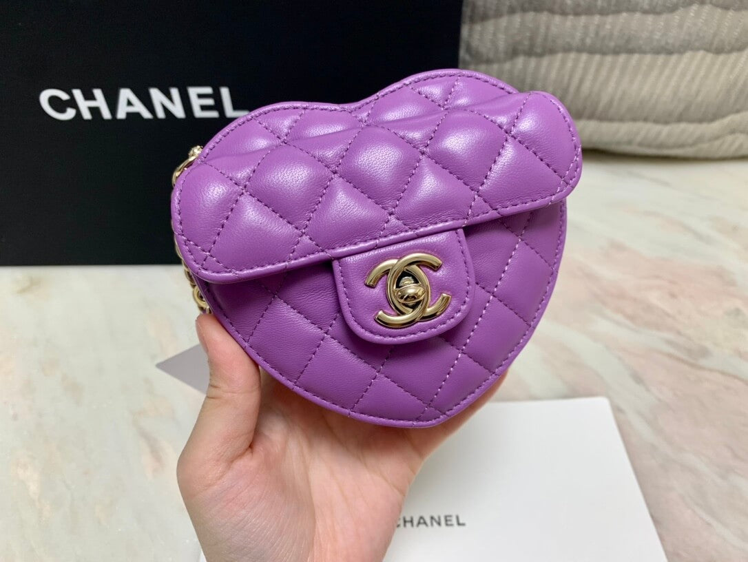 Chanel CC Love Heart Bag