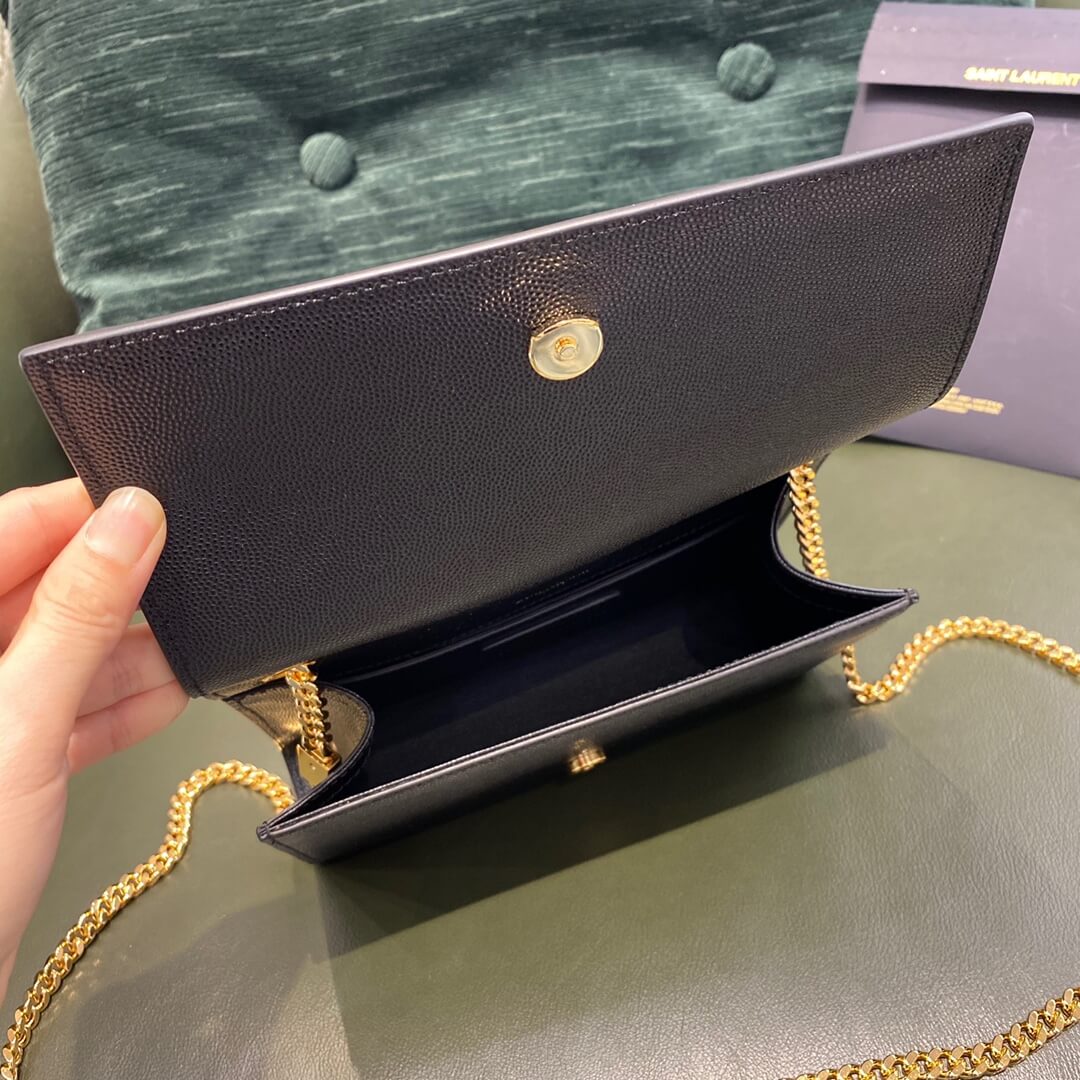 YSL Kate Black Bag Gold Hardware