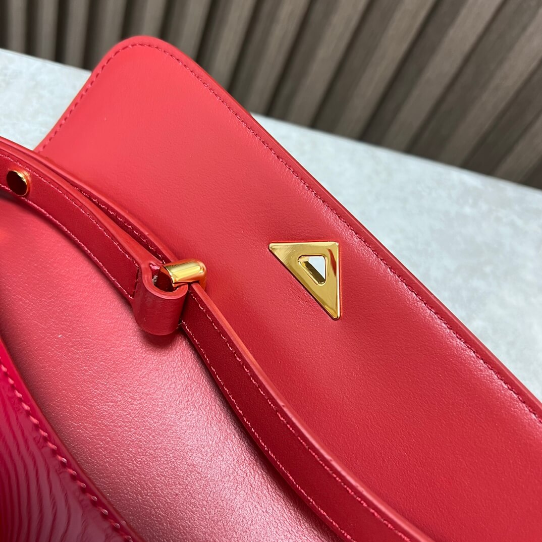 Prada Embleme Saffiano Shoulder Bag