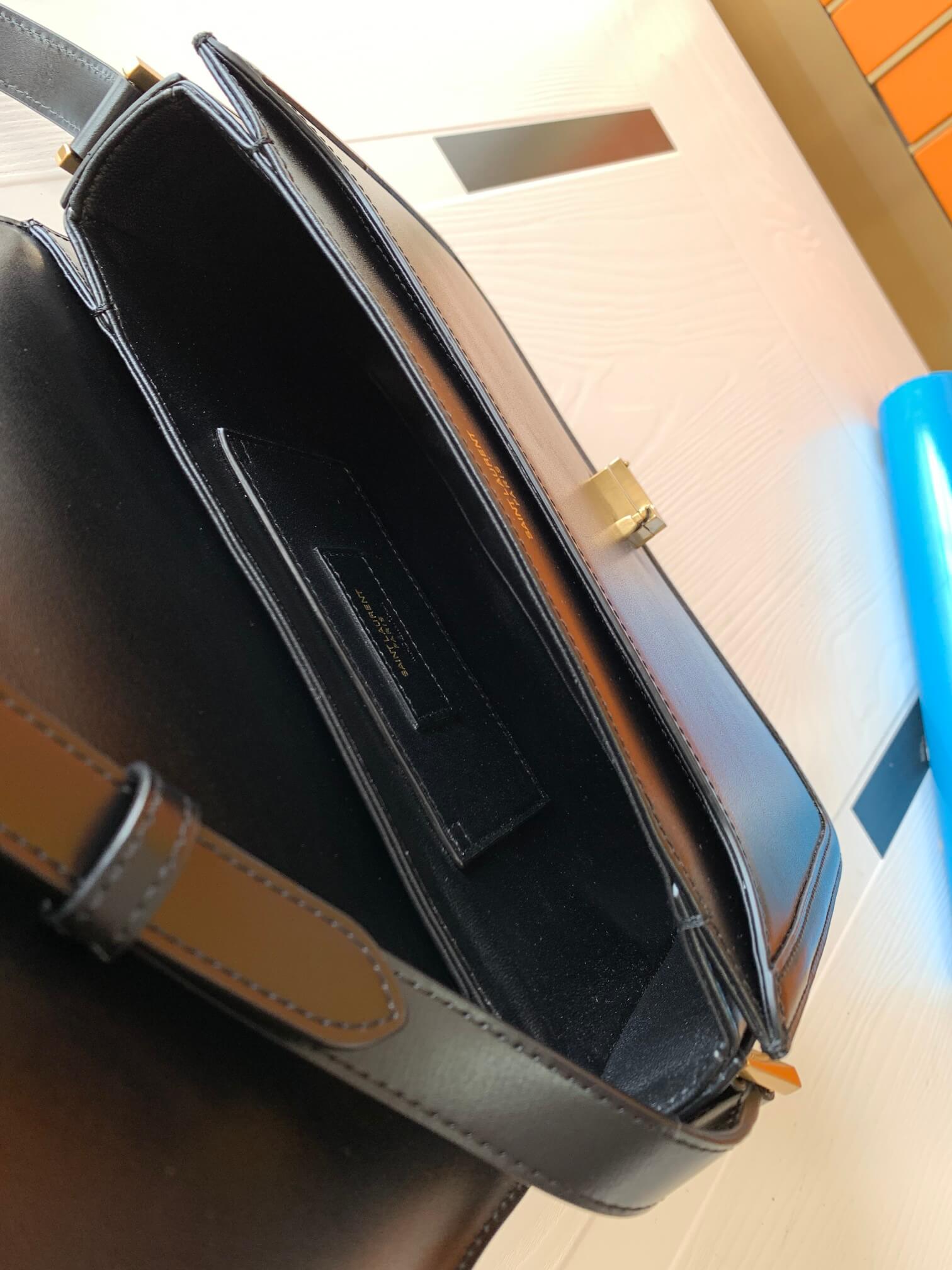 YSL Solferino Shoulder Black Bag