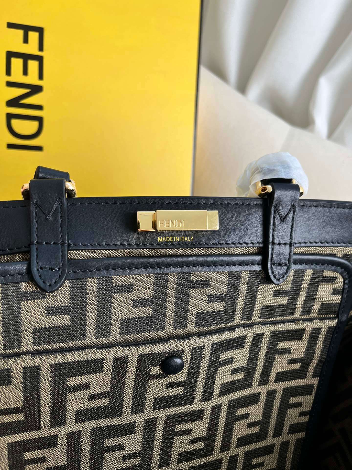 Fendi X-Tote Bag In Canvas Bag