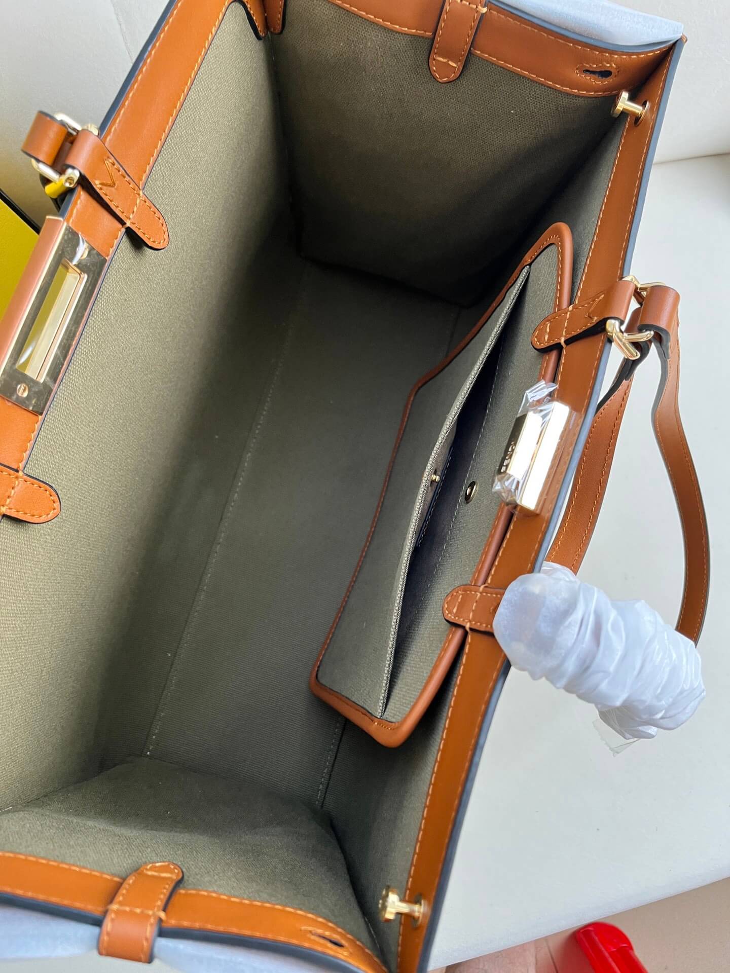 Fendi X-tote Bag In Canvas Bag