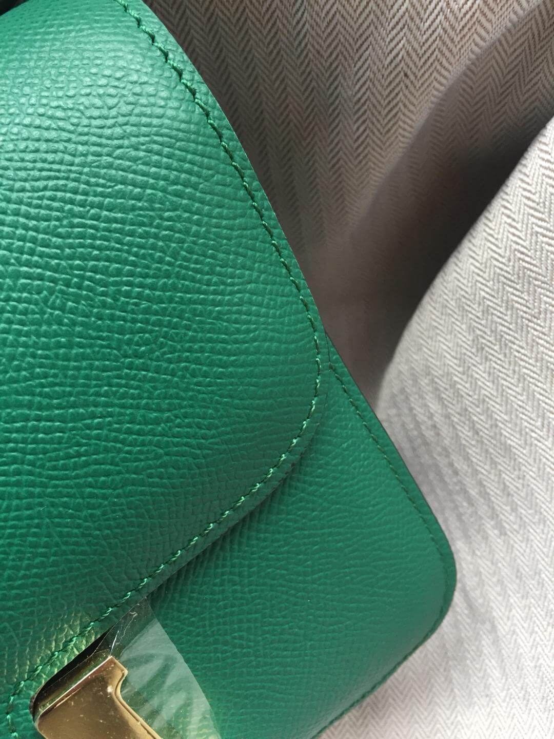 Hermes Constance Green Bag