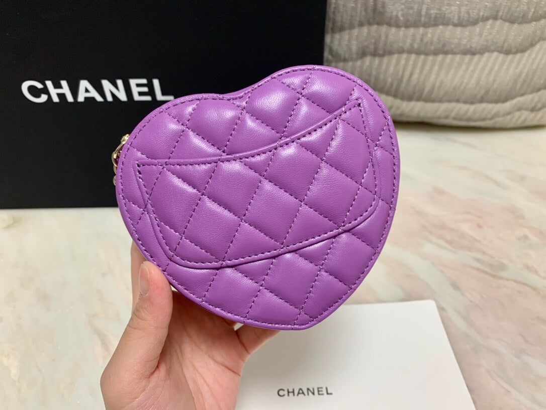 Chanel CC Love Heart Bag