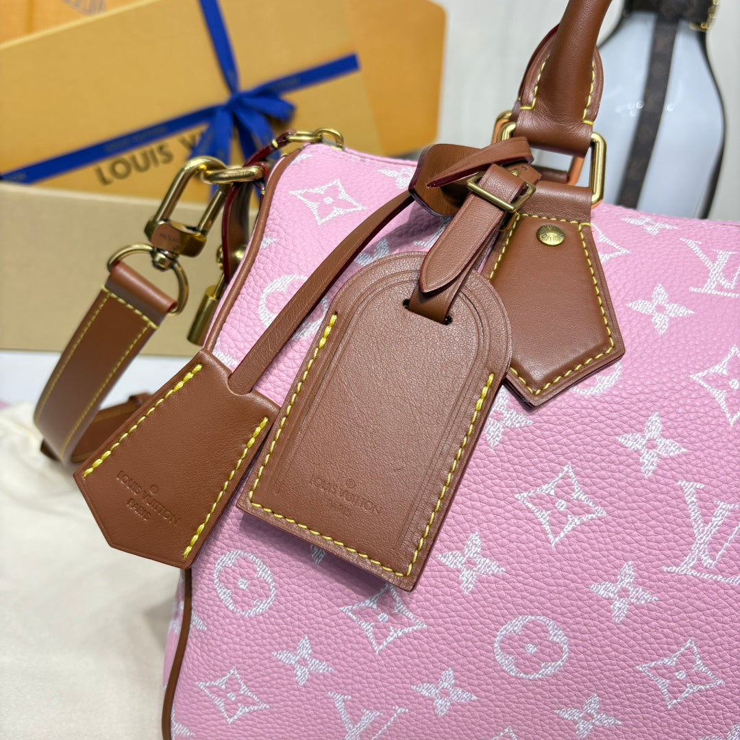Louis Vuitton Speedy Bandoulière 30 Bag Pink
