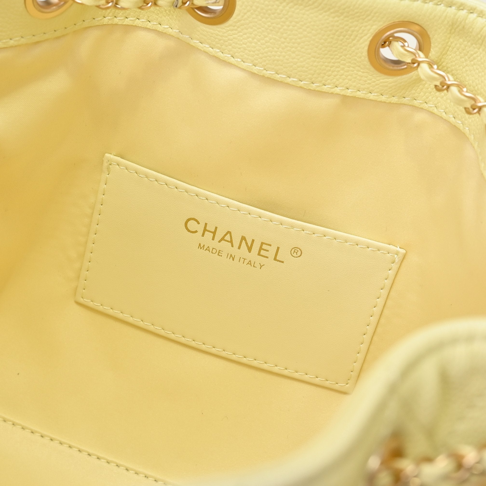 Chanel Hobo 25c Yellow Handbag