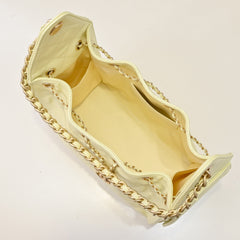 Chanel Hobo 25c Yellow Handbag