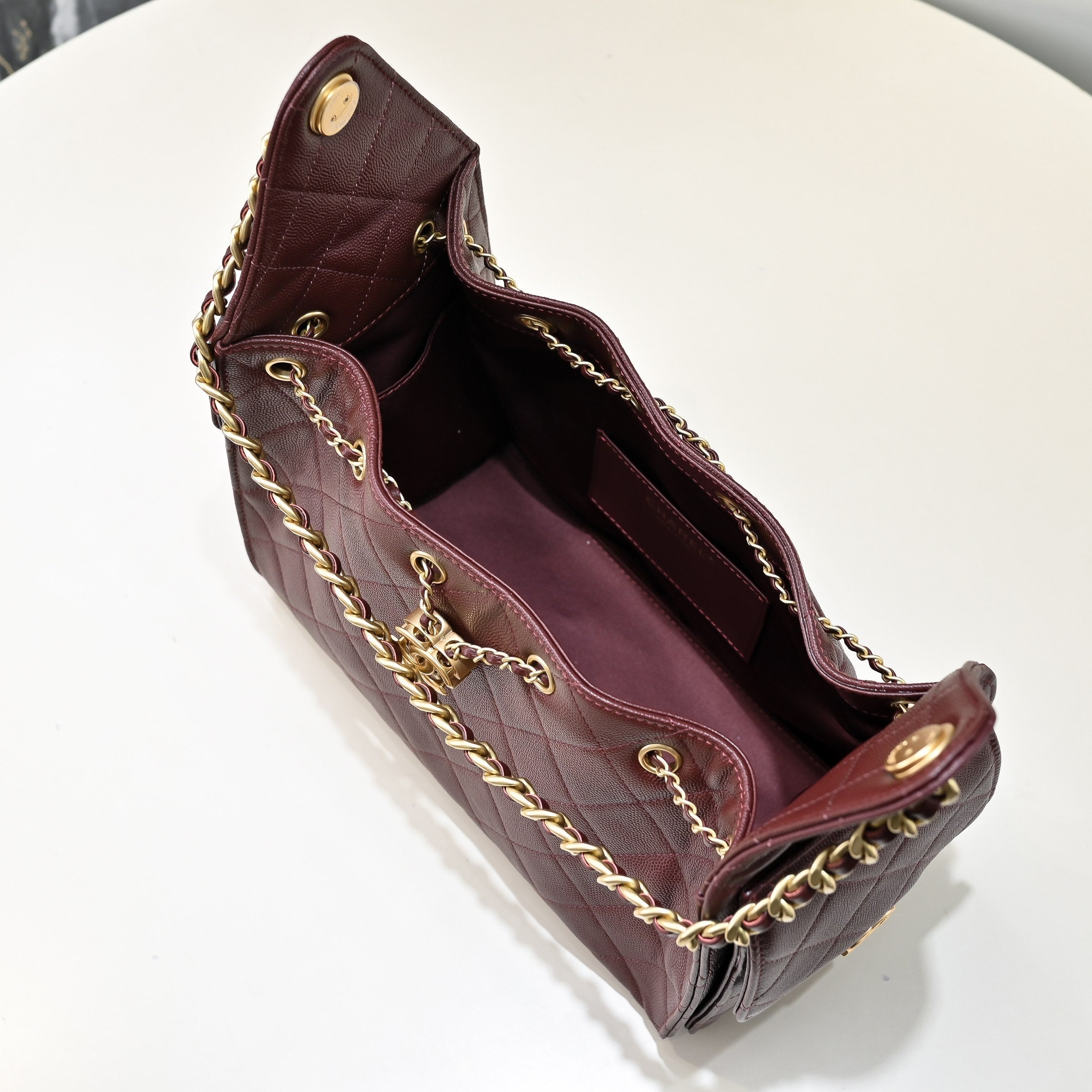 Chanel 25c Red Handbag